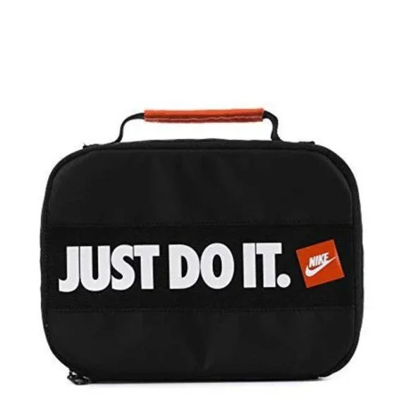 Nike Kids Just Do It Bumper Sticker Insulated Lunch Box - Picture 1 of 1